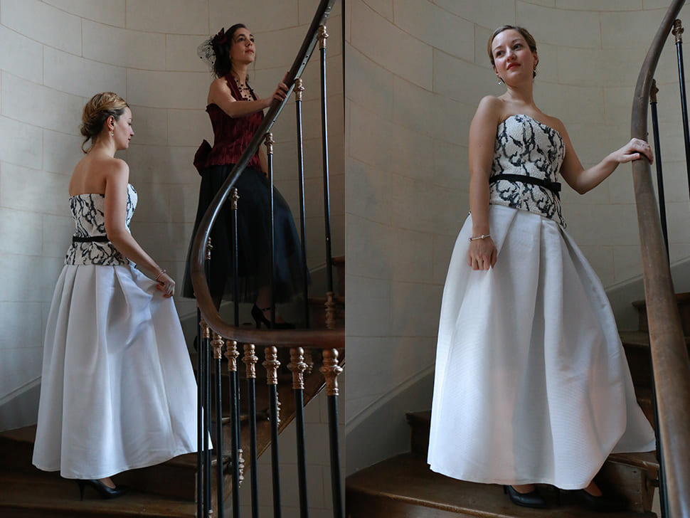La Boutique Atelier, Cholet, couture, mariage, shooting, robe, mariée, morinière
