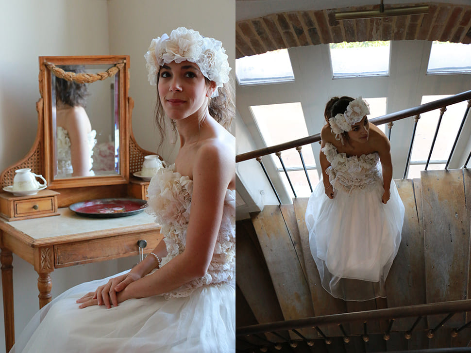 La Boutique Atelier, Cholet, couture, mariage, shooting, robe, mariée, morinière